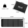 Folding Solar Blanket 250W 12V for Camping