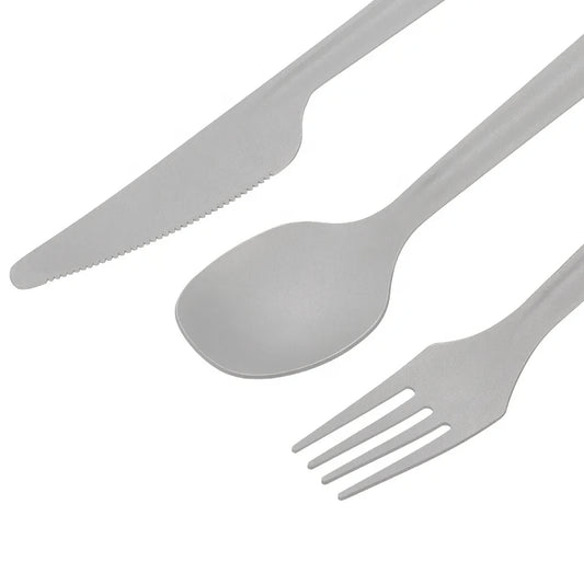 TERRAN 4-Piece Titanium Cutlery Set