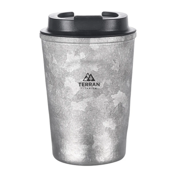 TERRAN Titanium Double Wall Insulated Cup 400ml