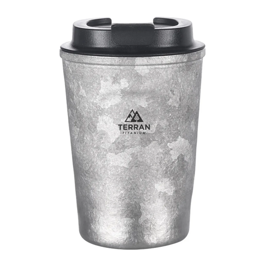TERRAN Titanium Double Wall Insulated Cup 400ml