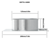 Mount Plate for Diesel Heater - Turret Style