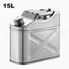 Stainless Steel Jerry Can / 5 Sizes with Built-in Spout