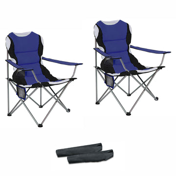 Deluxe Camping Chair x2