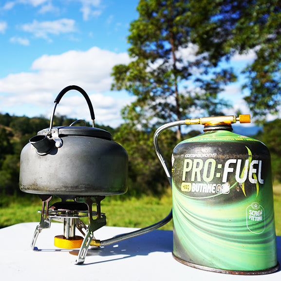 Lightweight Hiking Gas Stove Camping and Overnight Hikes