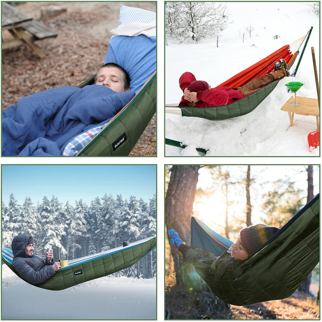 UnderQuilt for Camping Hammock Winter Camping and Hiking Gear