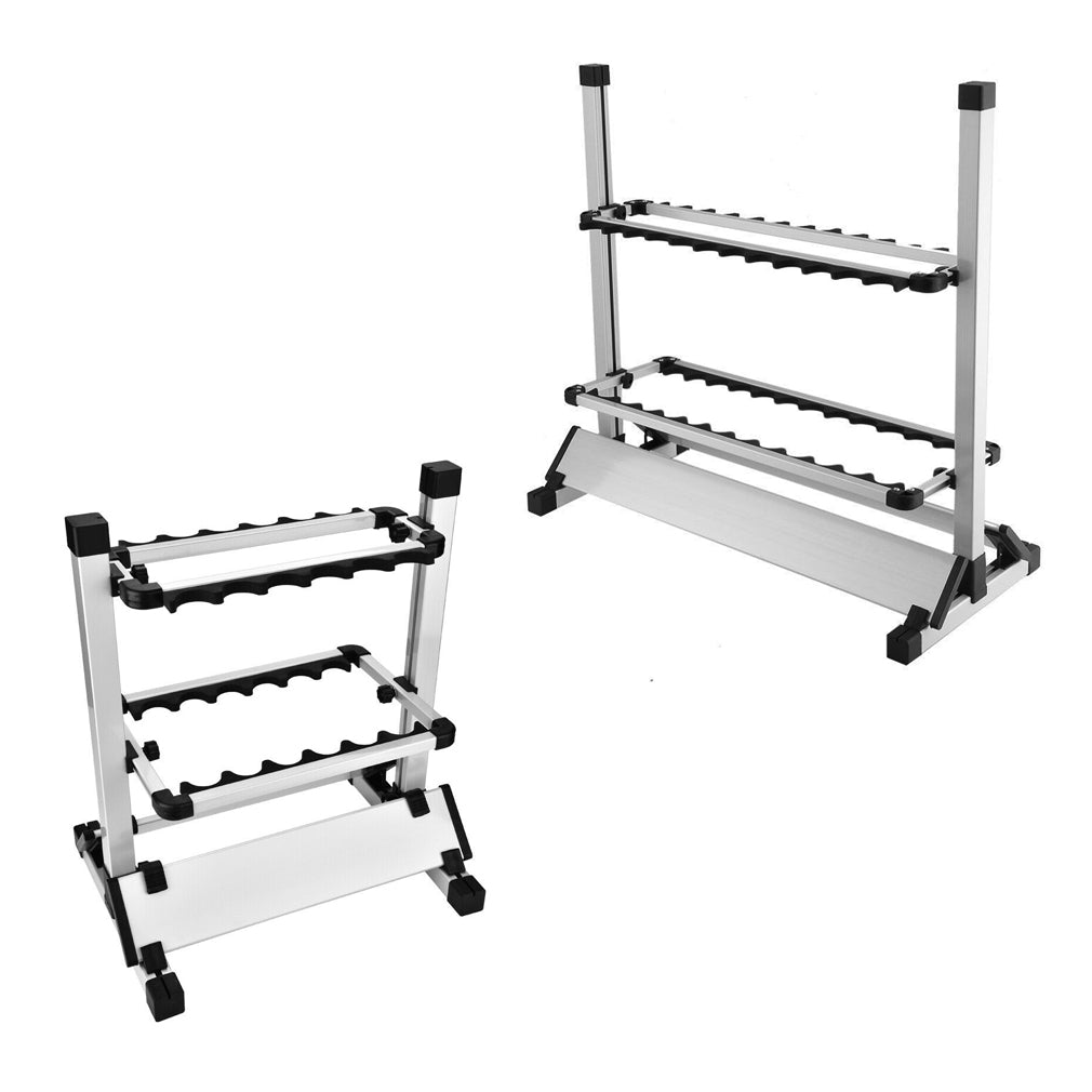 Fishing Rod Rack For Rv Stand for Fishing Rods - Floor Rack for 12/24 Rods Storage Australia ...