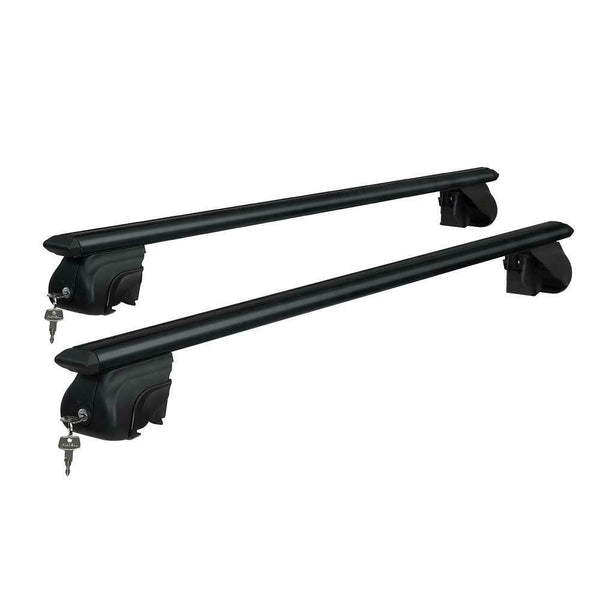 Universal Roof Cross Bars Black Cargo Luggage Rack