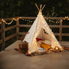 Kids Teepee Tent - Canvas Boho