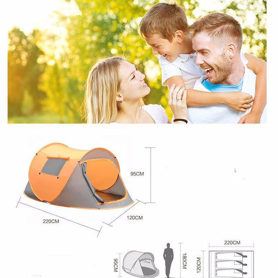 2-Person Instant Pop Up Tent - - Default Title