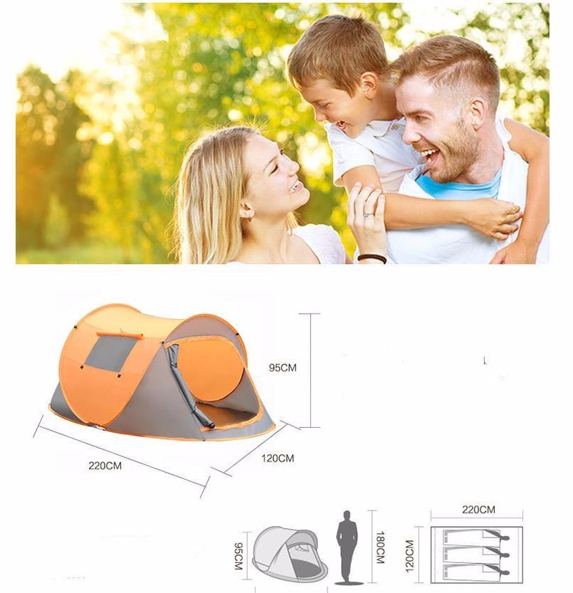 2-Person Instant Pop Up Tent - - Default Title