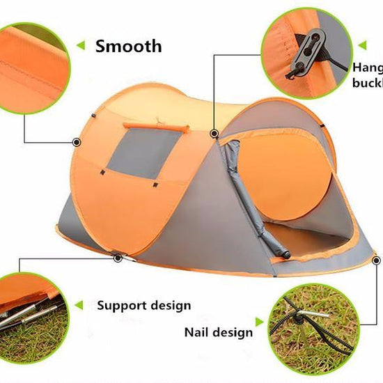 2-Person Instant Pop Up Tent - - Default Title