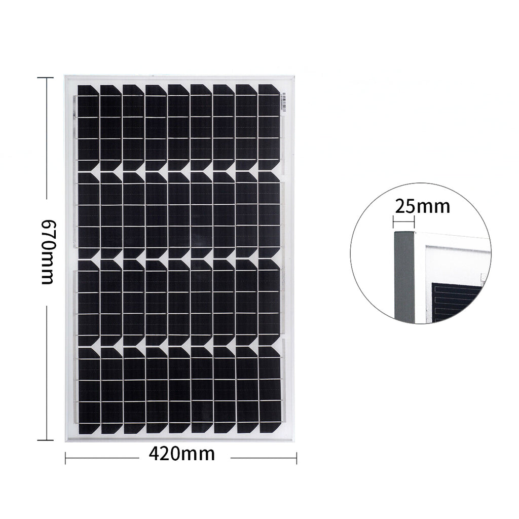 Folding Solar Panels Kit 120W with Regulator Offgrid and Camping