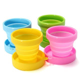 4x Folding Silicone Cups,   Hiking  -  OnTrack Outdoor