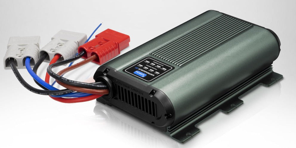 Atem Power 12V DC to DC Dual Battery Charger RV Caravan 20A 40A Battery