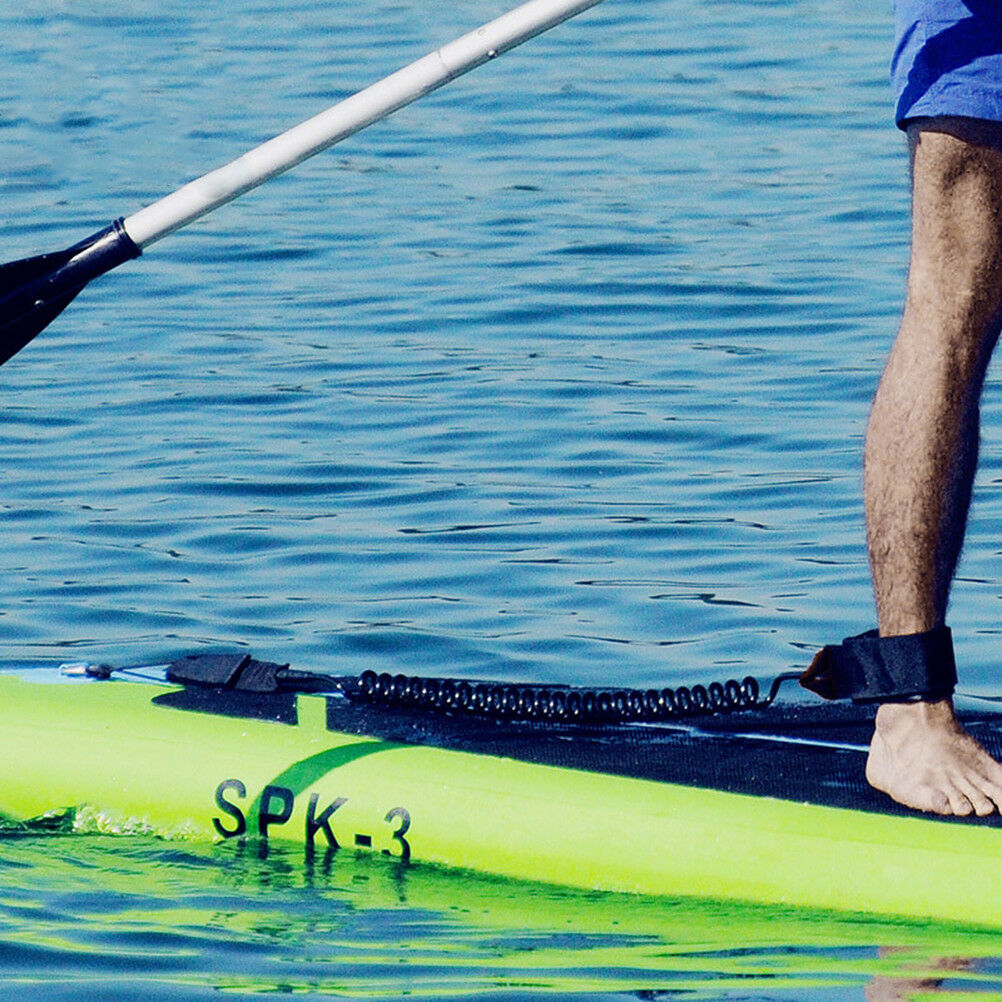 Leg to Board SUP Leash - - Black,Red