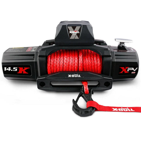 X-BULL Electric Winch 14500LBS Synthetic Rope