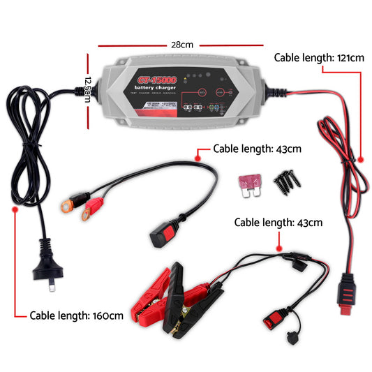 Smart Battery Charger 15A