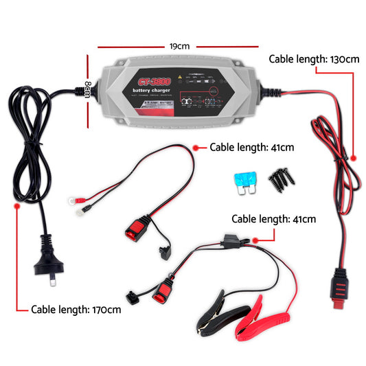 Smart Battery Charger 3.5A