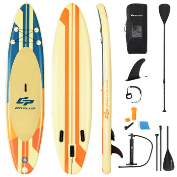 Inflatable Stand-Up Paddleboard - Creme