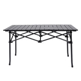Black Camping Table
