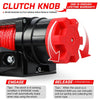 6,000LBS Winch with Pulley Hook