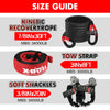 12,000LBS Electric Winch &amp; Recovery Kit