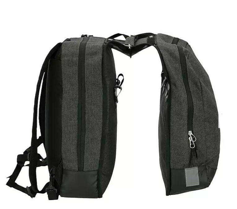 2 in 1 Backpack and Double Pannier Bag 25L OnTrack Outdoor Pty Ltd