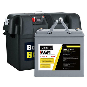 AGM Battery with Box