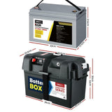 AGM Battery with Box