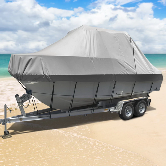 Boat Cover - 17-27ft - Heavy Duty Grey