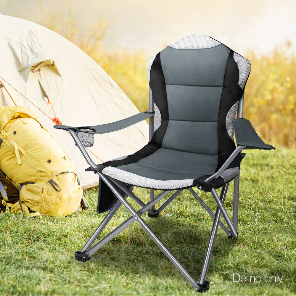 Deluxe Camping Chairs x 2 Caravan and Camping Supply