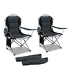 Deluxe Camping Chair x2