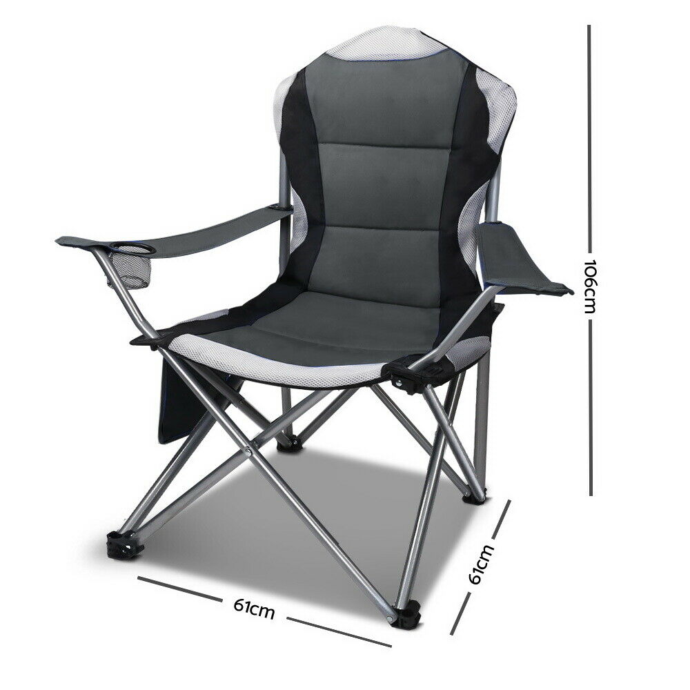 Deluxe Camping Chairs x 2 Caravan and Camping Supply