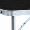 Folding Table Black Top