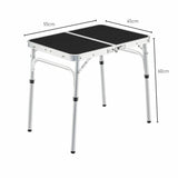 Folding Table Black Top
