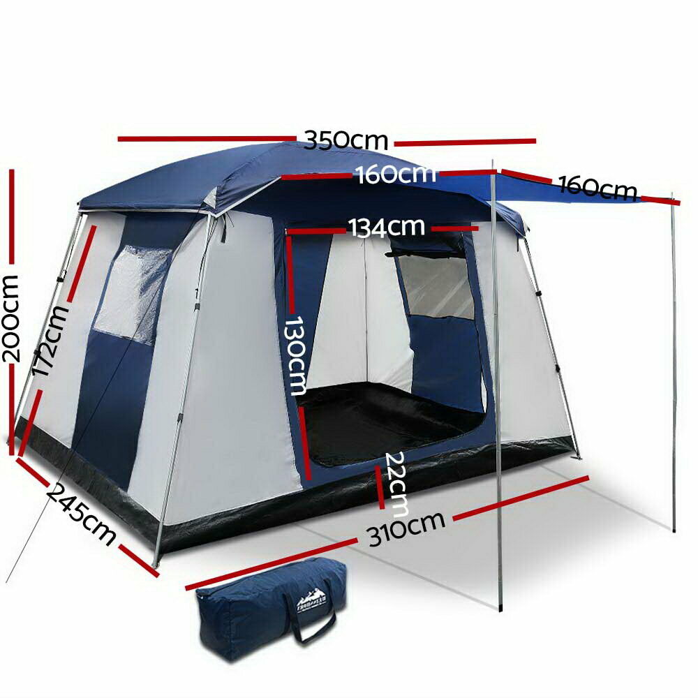 6Person Tent Easy Setup Camping and Roadtrip
