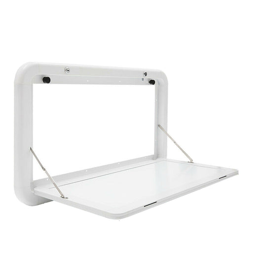 Caravan Fold Away Table - 80x45cm Aluminium