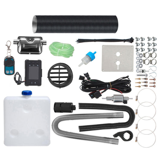 2kW Diesel Air Heater Full Installation Kit (12V)