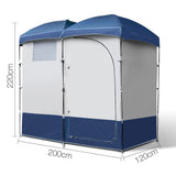 Double Dressing/Toilet Tent - Shower - Default Title