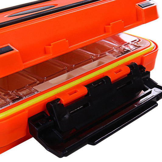 Dual Layer Waterproof Fishing Box - Fishing - Orange,White (out-of-stock),Green (out-of-stock),Grey (out-of-stock)