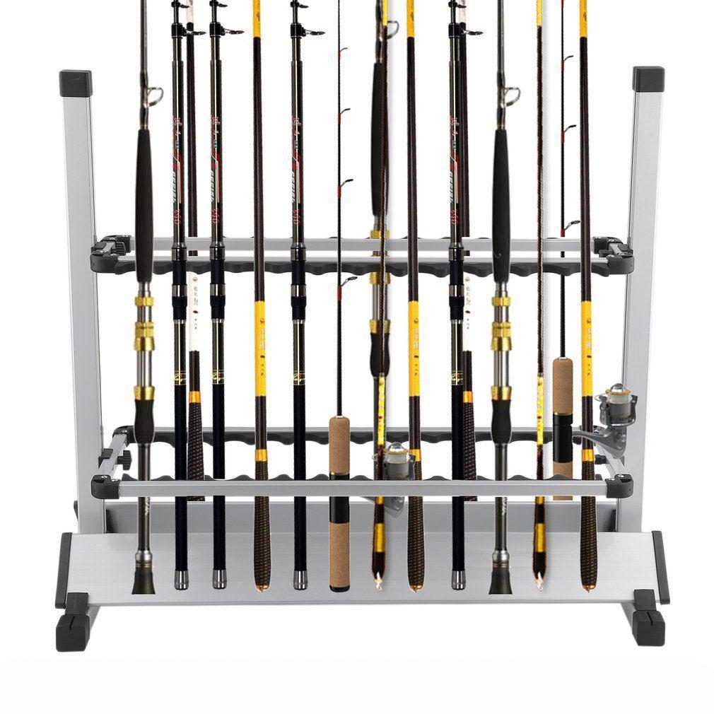 Fishing Rod Rack for 24 Rods - Fishing - Default Title