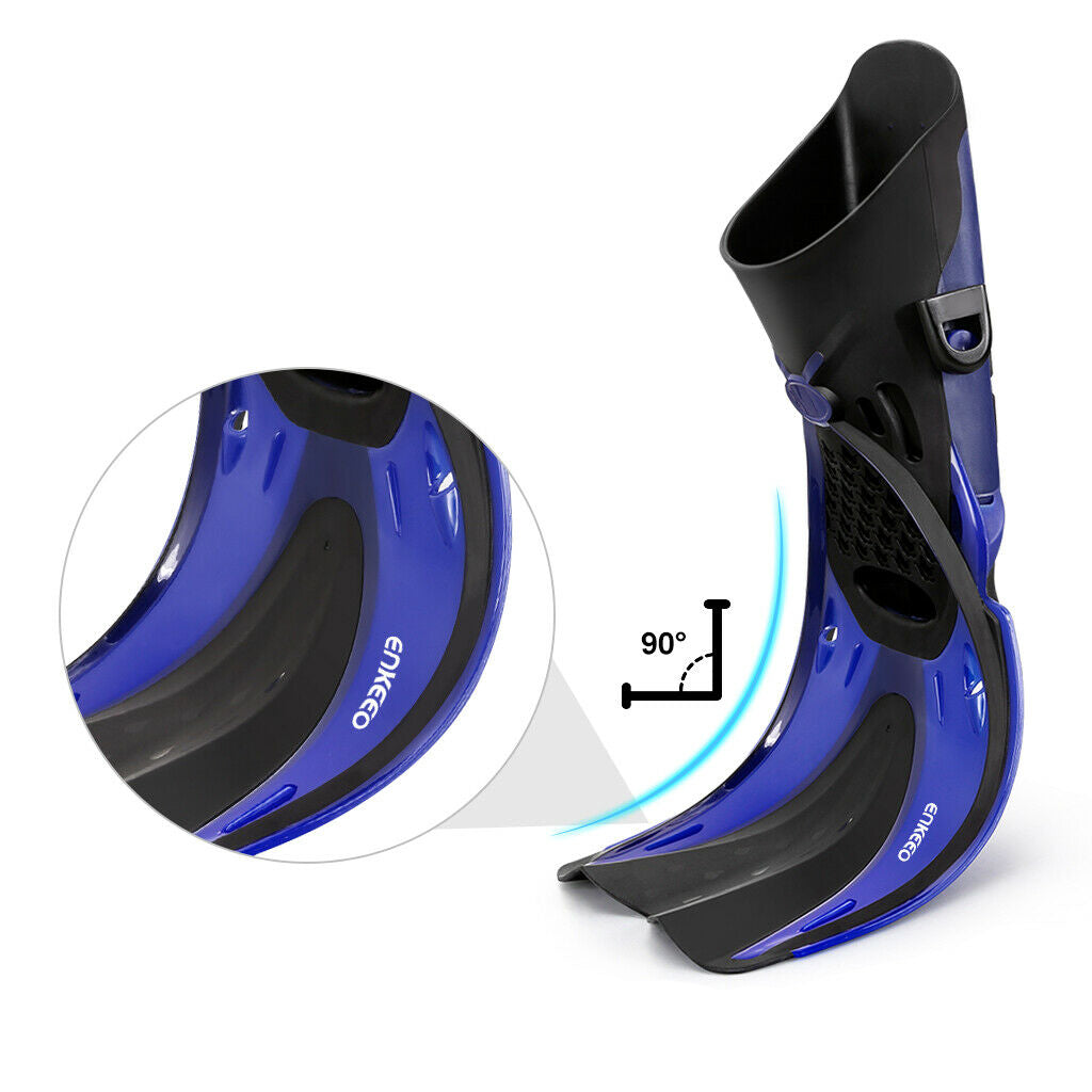 Snorkeling Flippers - Beach - Blue,Black