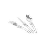 Foldable Stainless Steel Cutlery Set - Hiking - Default Title