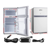 Upright Caravan Fridge Dual Compartment 12V/24V/240V