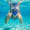 Full Face Snorkeling Mask - Beach - S/M,Black,S/M,Pink,S/M,Blue,S/M,Green,L/XL,Black,L/XL,Pink,L/XL,Blue,L/XL,Green