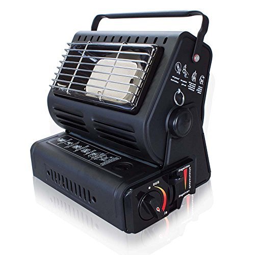 Portable Gas Heater - Winter - black,red