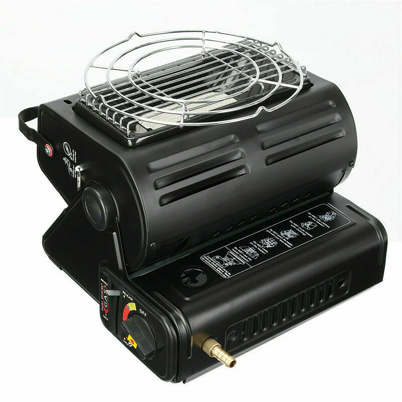 Portable Gas Heater - Winter - black,red