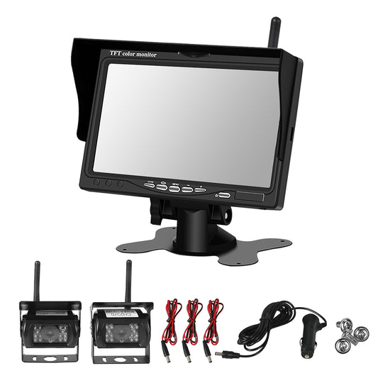 Wireless Rear View Monitor + Reverse Camera