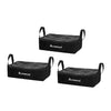 Canvas Storage Bags 3-Pack – Heavy Duty 400gsm with Clear Top
