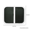Sliding Window for Caravan White 600x500mm